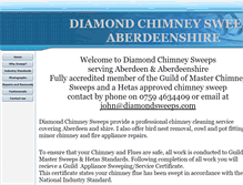 Tablet Screenshot of diamondsweeps.com